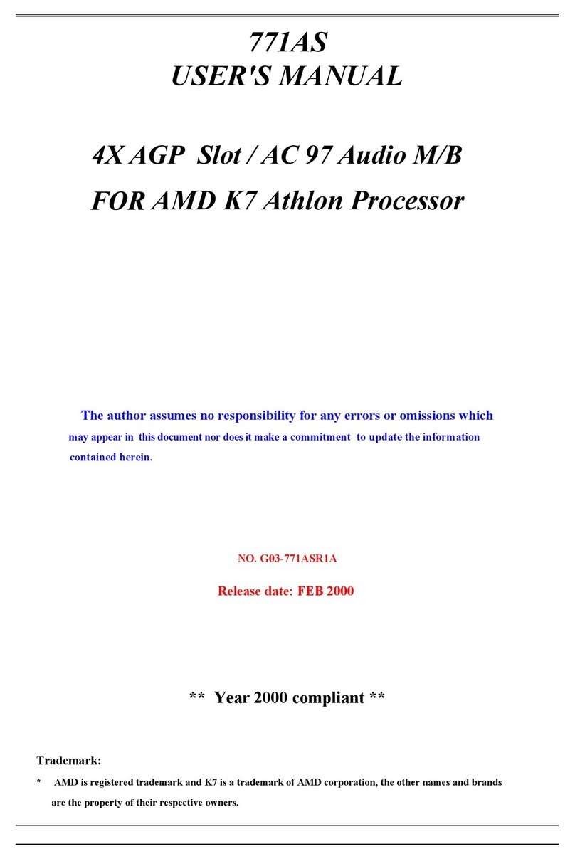 MCi 771AS user manual
