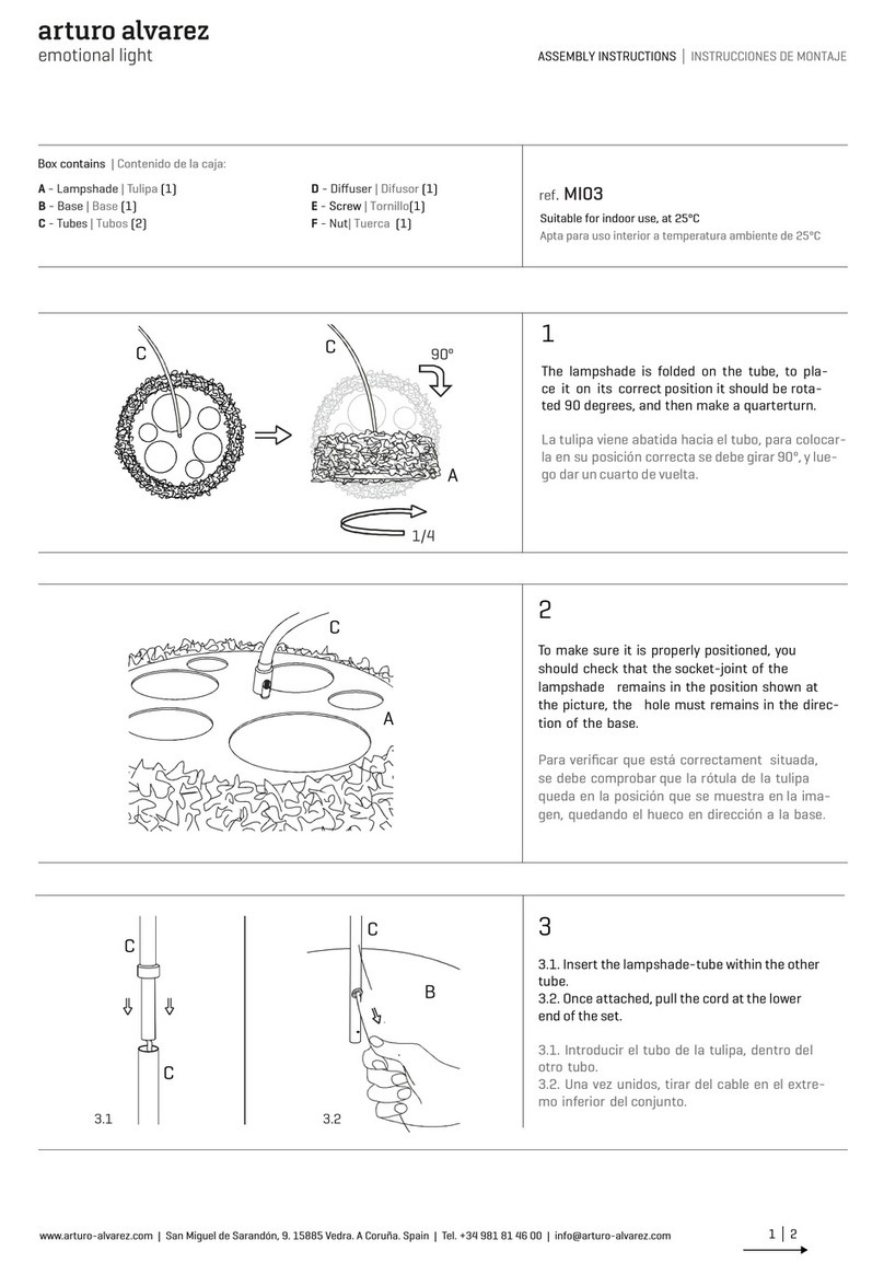 Arturo Alvarez MI03 Assembly instructions