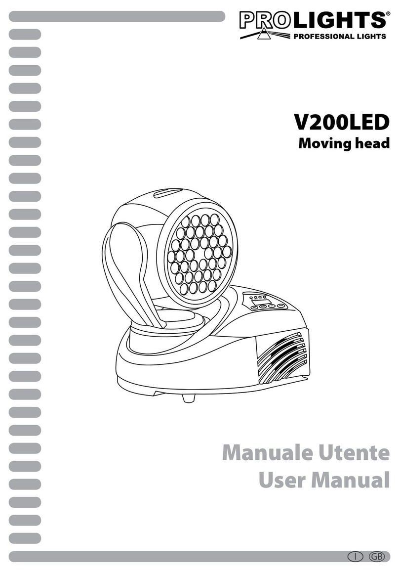 PRO Light V200LED user manual
