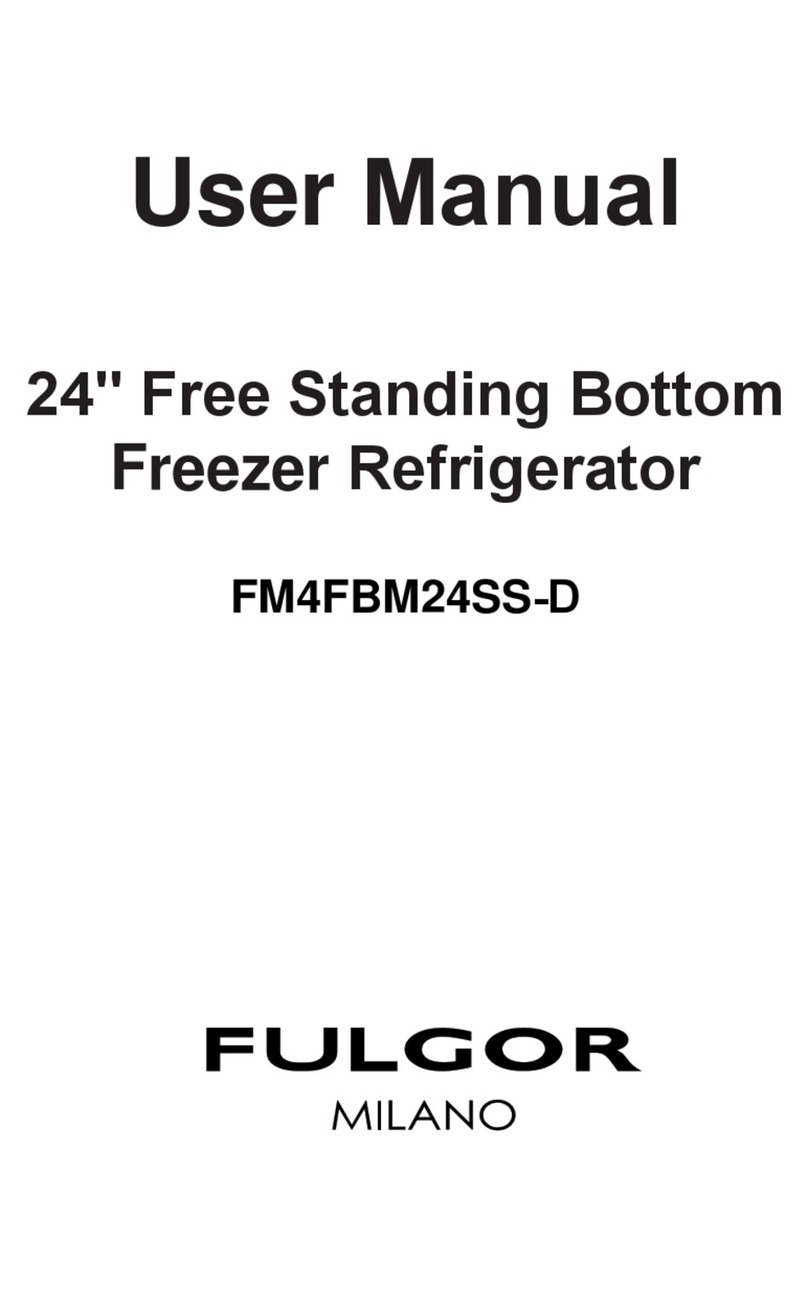 Fulgor Milano FM4FBM24SS-D user manual