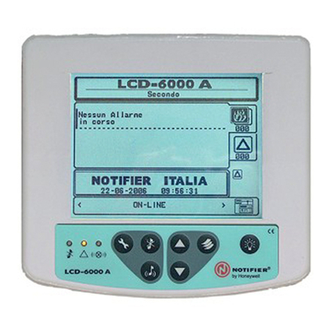 Honeywell NOTIFIER LCD6000A Instruction Manual Honeywell NOTIFIER LCD6000A Instruction Manual