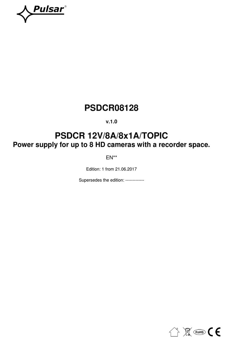 Pulsar PSDCR08128 manual