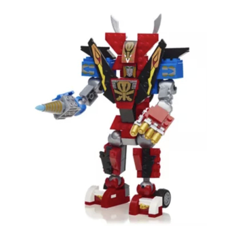 Mega Bloks Saban's Power Rangers Super Megaforce manual