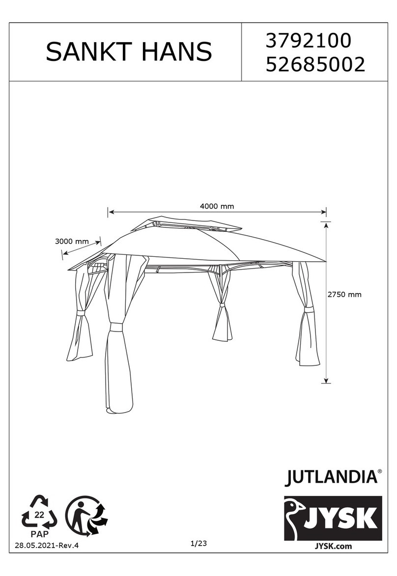 Jysk JUTLANDIA SANKT HANS manual
