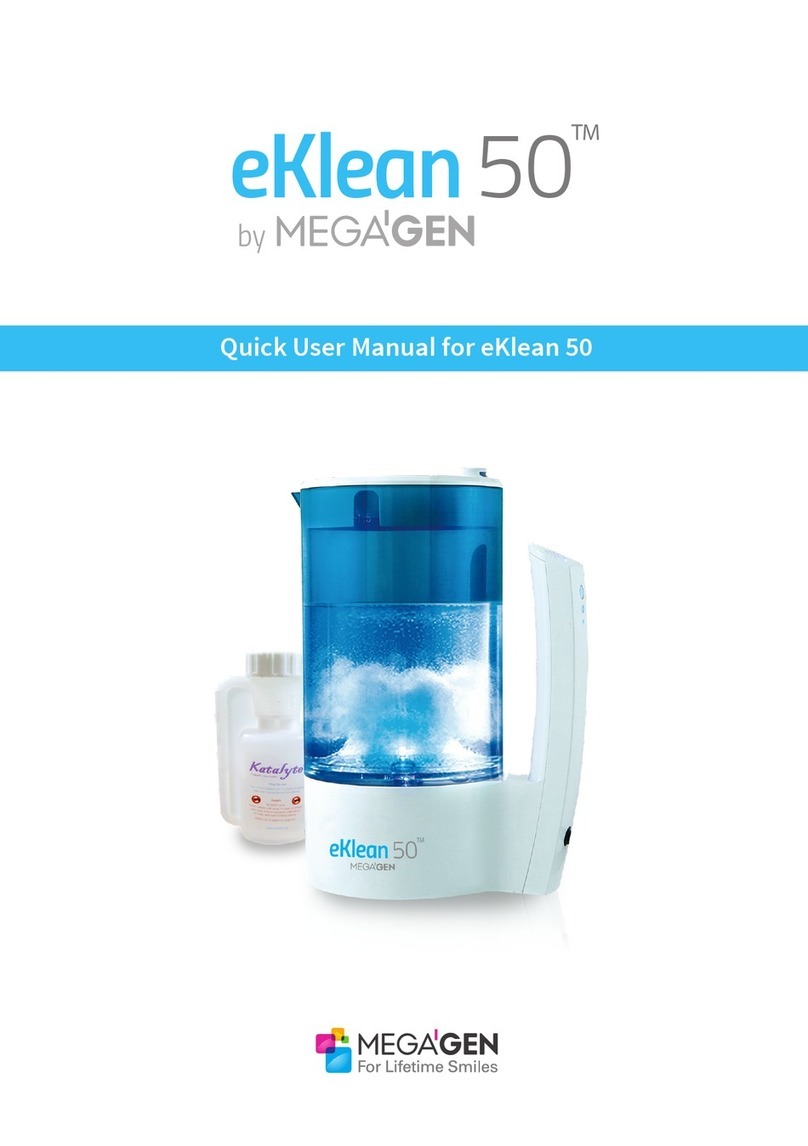 MEGAGEN eKlean 50 Quick user manual