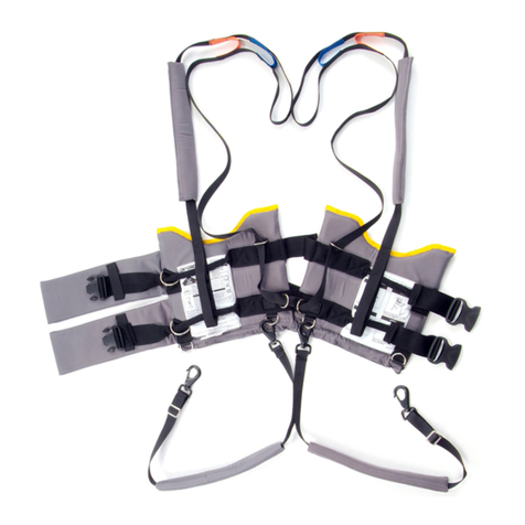 Joerns Oxford Standing Harness Operator's manual