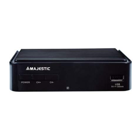 Majestic DEC 664HD user manual