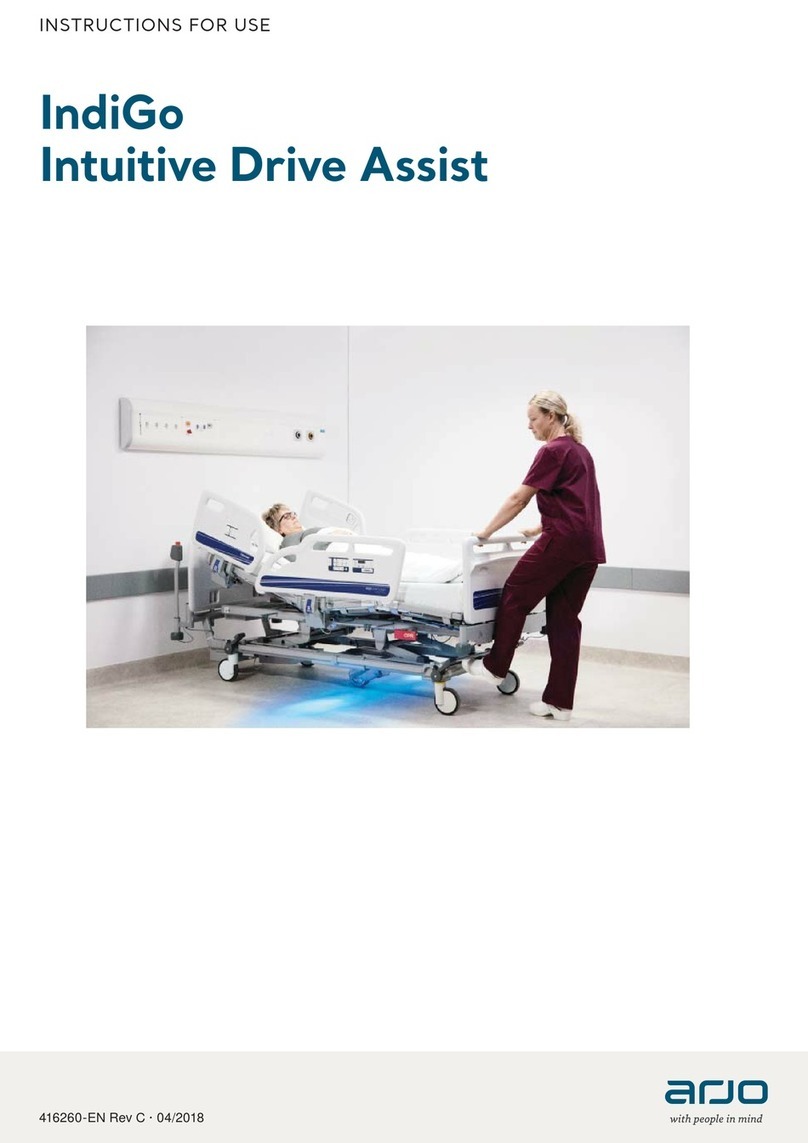 Arjo Assembly instructions User manual