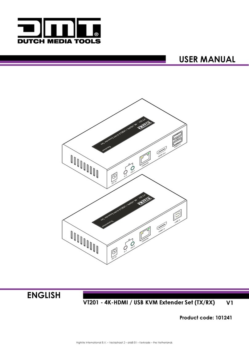 DMT VT201 User manual