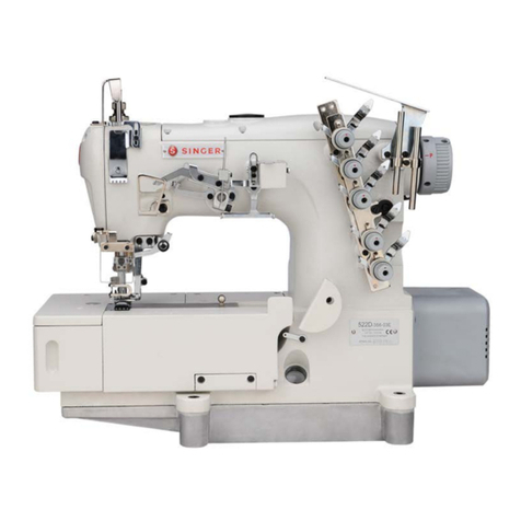 Singer 522D Instruction manual and parts list