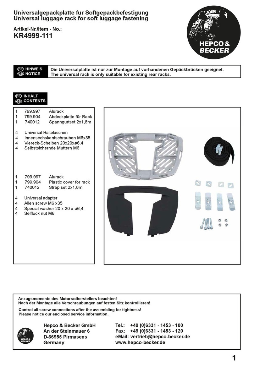 hepco & becker KR4999-111 User manual