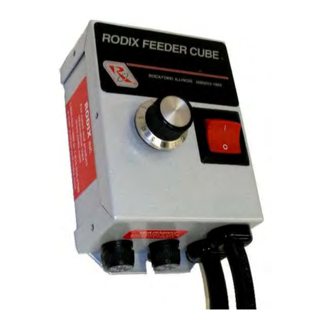 Rodix FEEDER CUBE FC-70 Series Setup guide