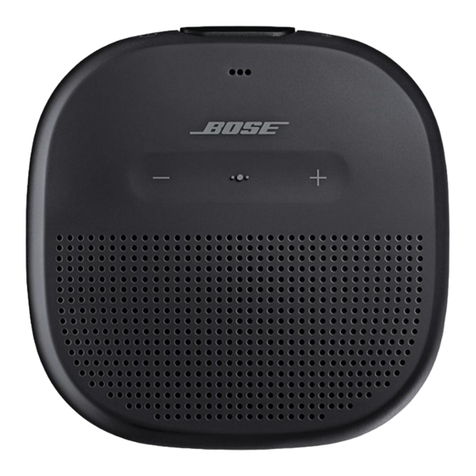 Bose SOUNDLINK MICRO Instruction Manual