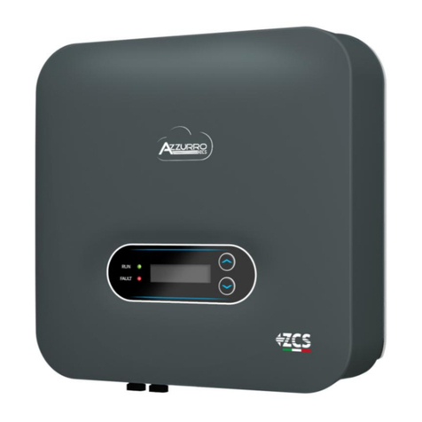 ZUCCHETTI Azzurro 1PH 3000TLM-V3 user manual