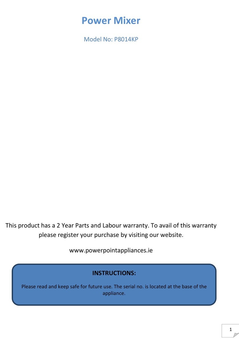 PowerPoint P8014KP User manual