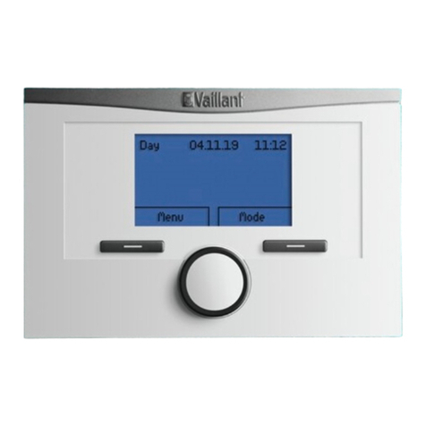 Vaillant timeSWITCH 160 operating instructions