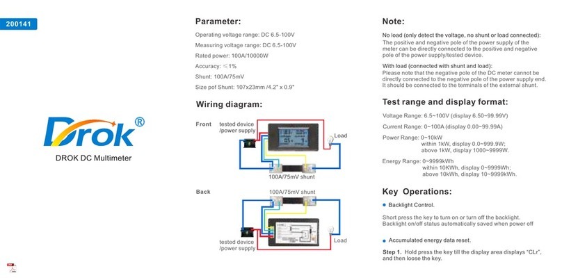 Drok 200141 quick start guide