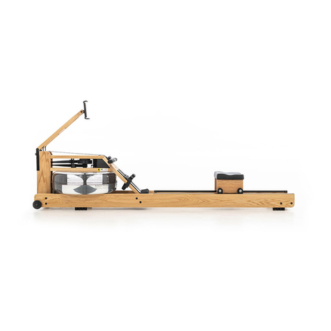 WaterRower WOODEN DUAL RAIL Disassembly instructions