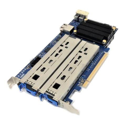 OSS OSS-PCIe4-ADPT-x8-M.2-2 User manual