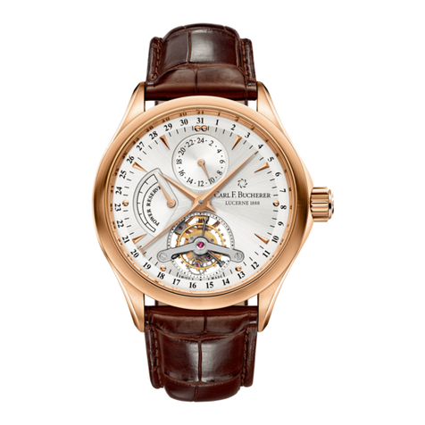 Carl F. Bucherer MANERO TOURBILLON User manual