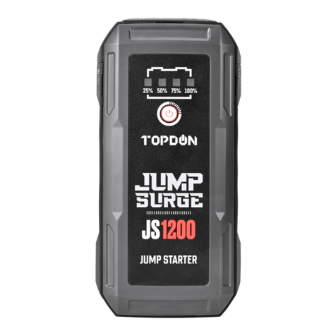 Topdon JUMPSURGE1200 User manual
