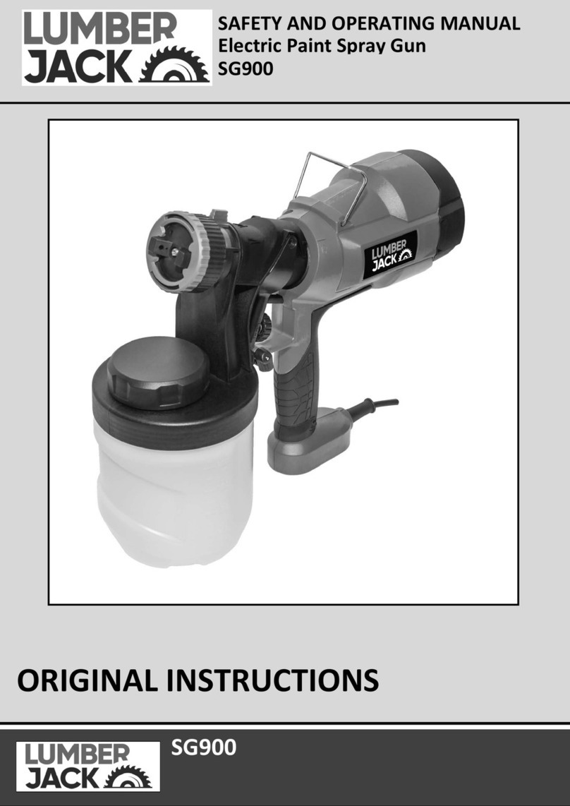 Lumberjack SG900 Safety and operating manual