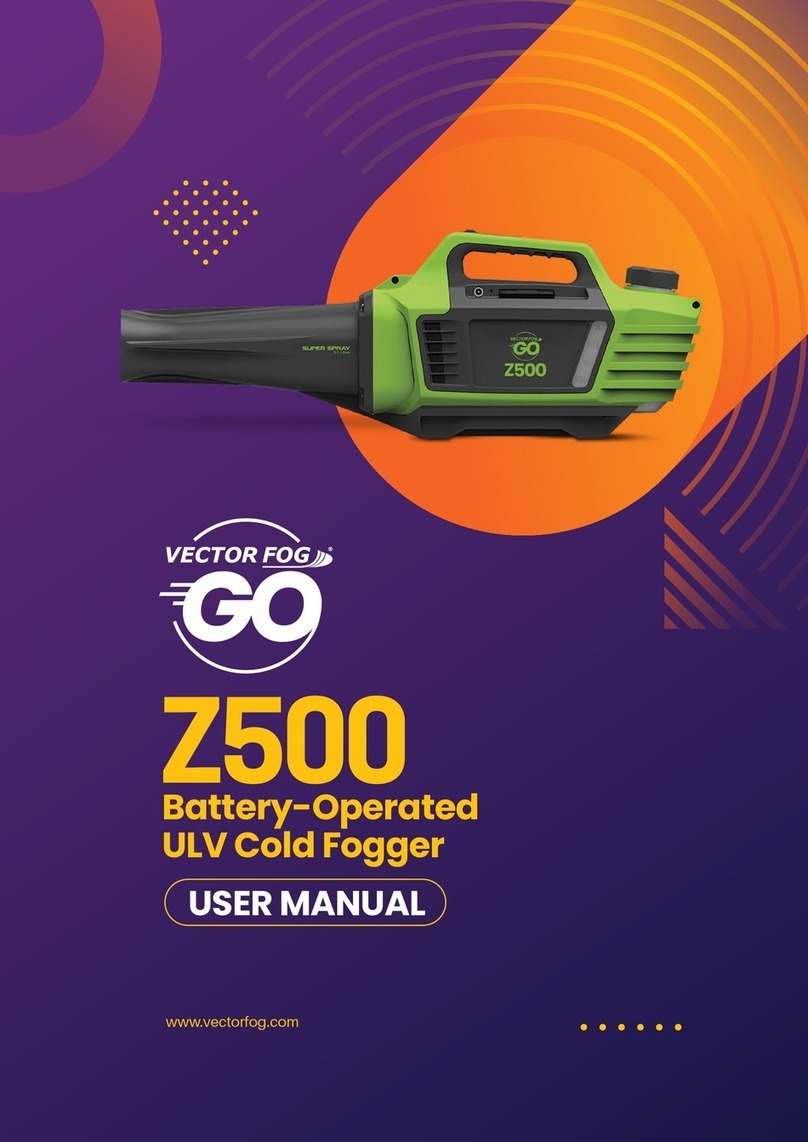 Vector Fog Z500 User manual Vector Fog Z500 User manual