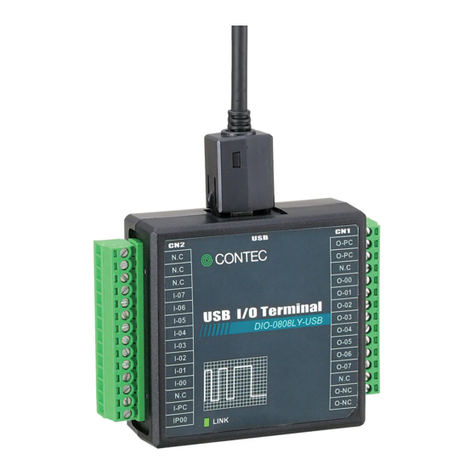 Contec DIO-32DM3-PE User manual