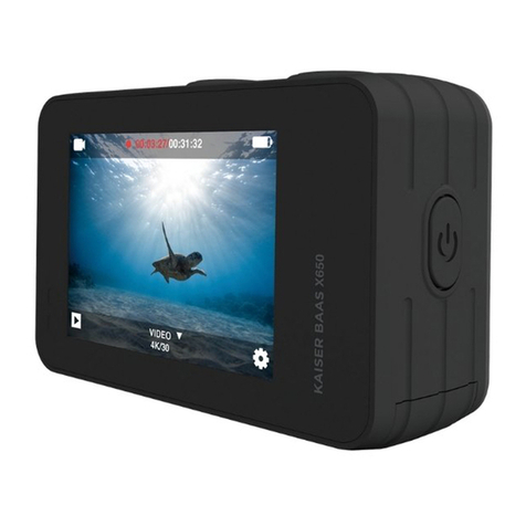 Kaiser Baas X650 User manual