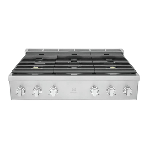 Electrolux ECCG3672AS quick start guide