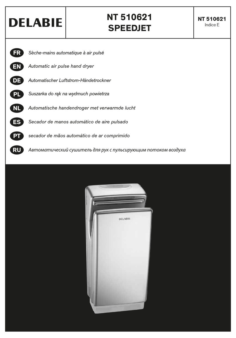 Delabie SPEEDJET manual