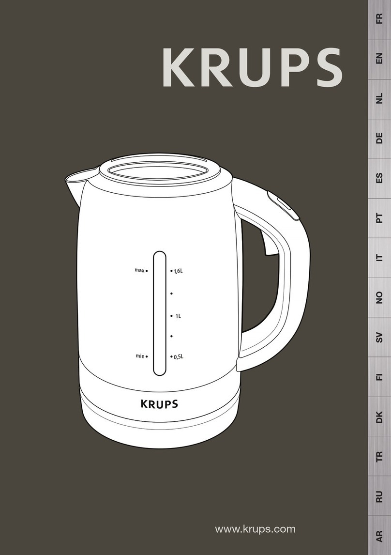 Krups AQUACONTROL FLF20134 manual