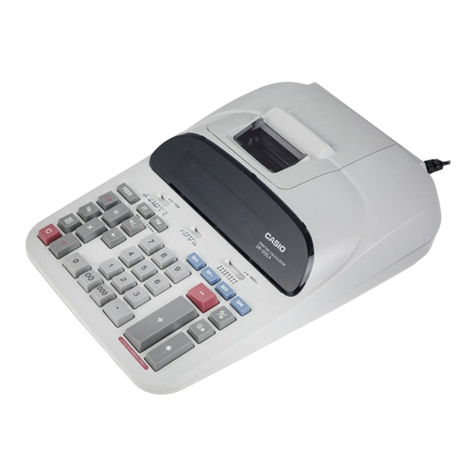 Casio PR-420A Installation and maintenance instructions