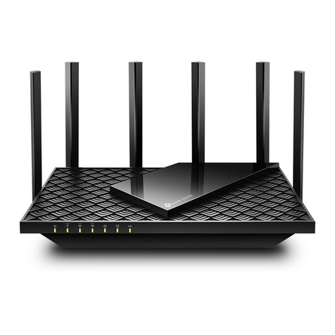 TP-Link Tri-Band Wi-Fi 6E Quick installation guide