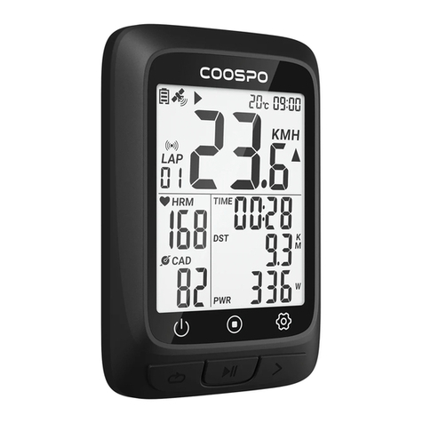 COOSPO BC107 user manual