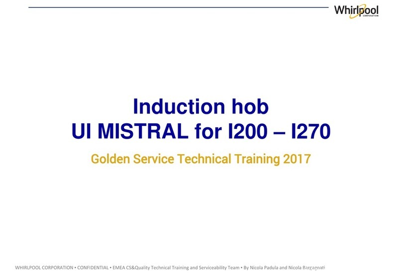 Whirlpool UI MISTRAL User manual