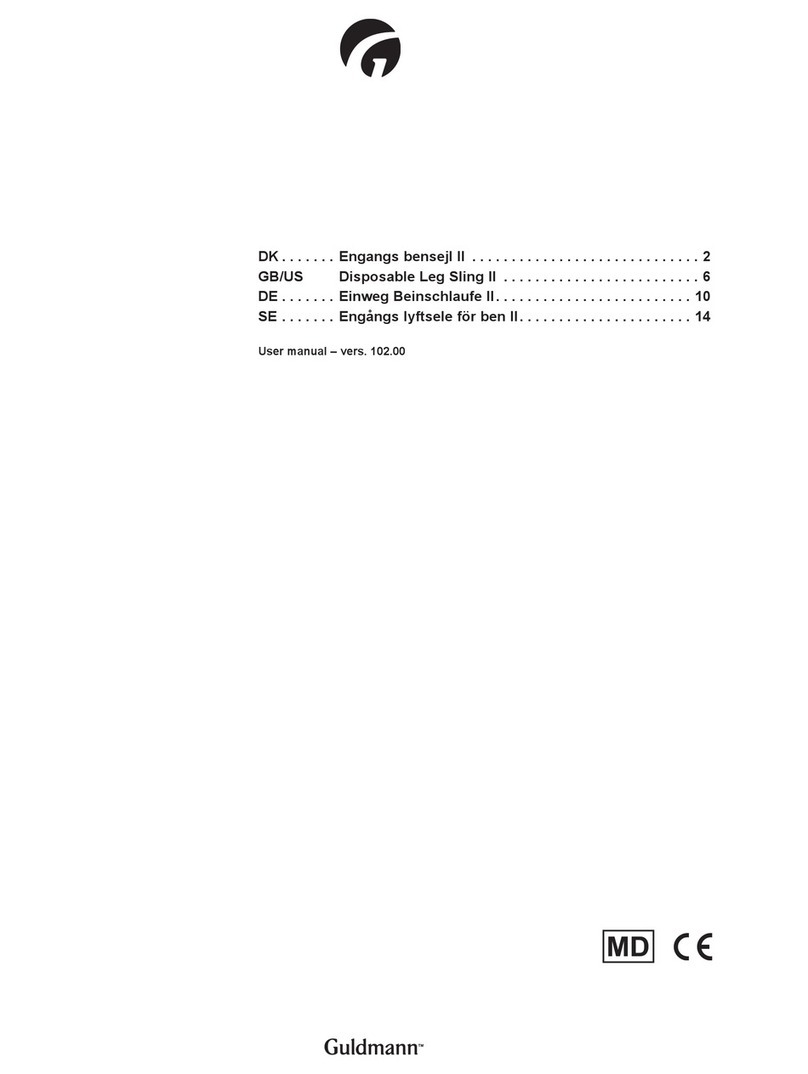 Guldmann Disposable Leg Sling II User manual