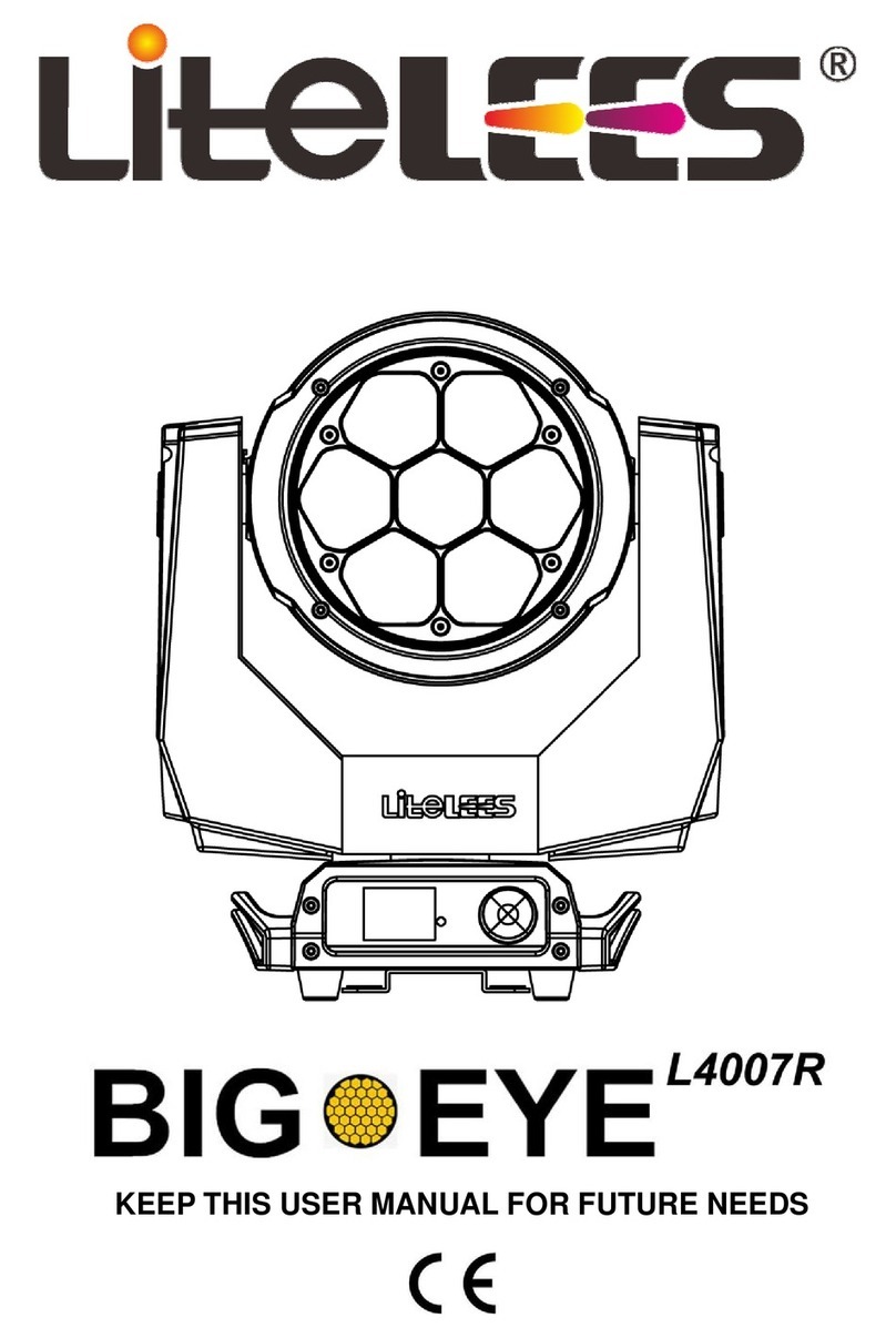 LiteLEES BIG EYE L4007R user manual