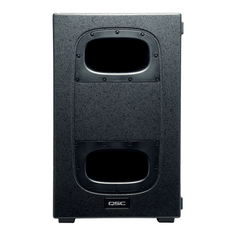 QSC KS212C user manual