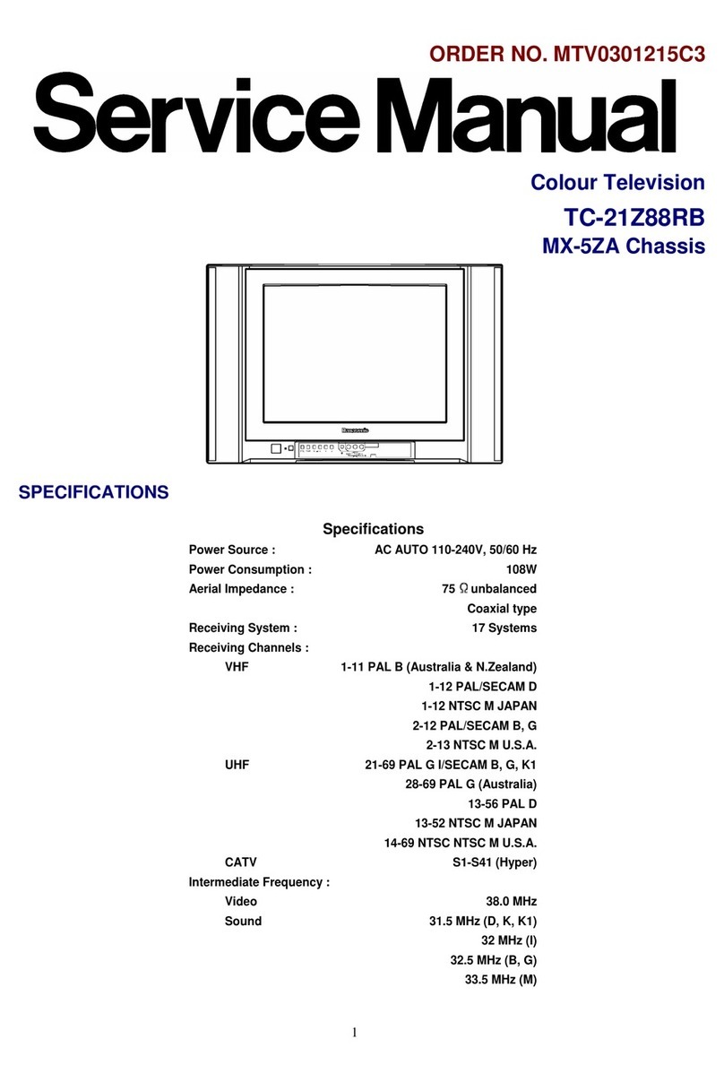 Panasonic TC-21Z88RB User manual