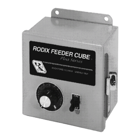 Rodix FEEDER CUBE FC-40 Plus Series User manual