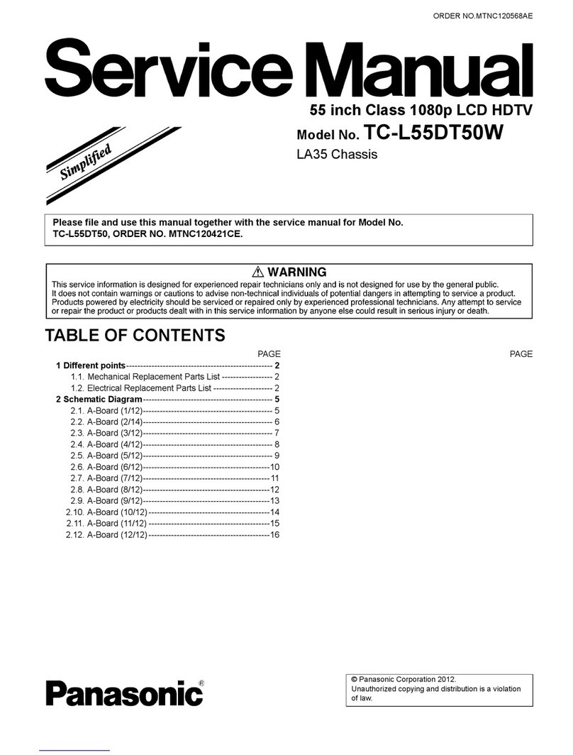 Panasonic TC-L55DT50W User manual