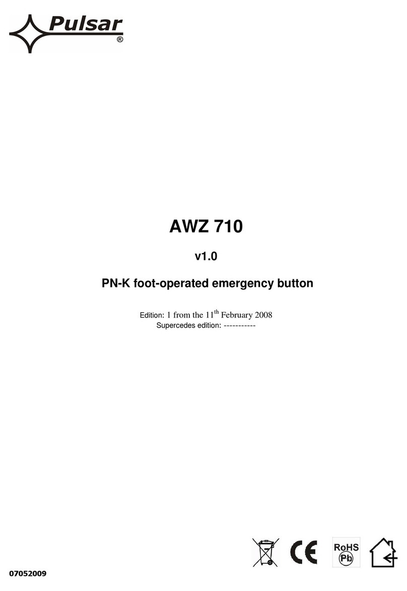 Pulsar AWZ 710 quick start guide