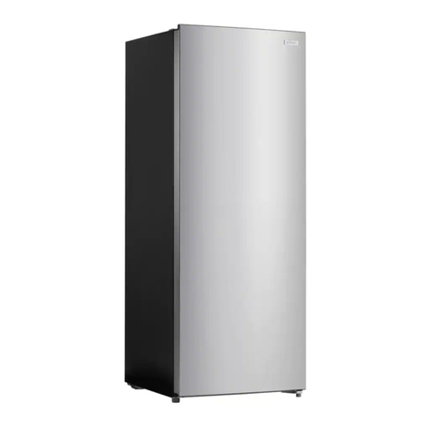 Vissani MDUF7WH Use and care guide