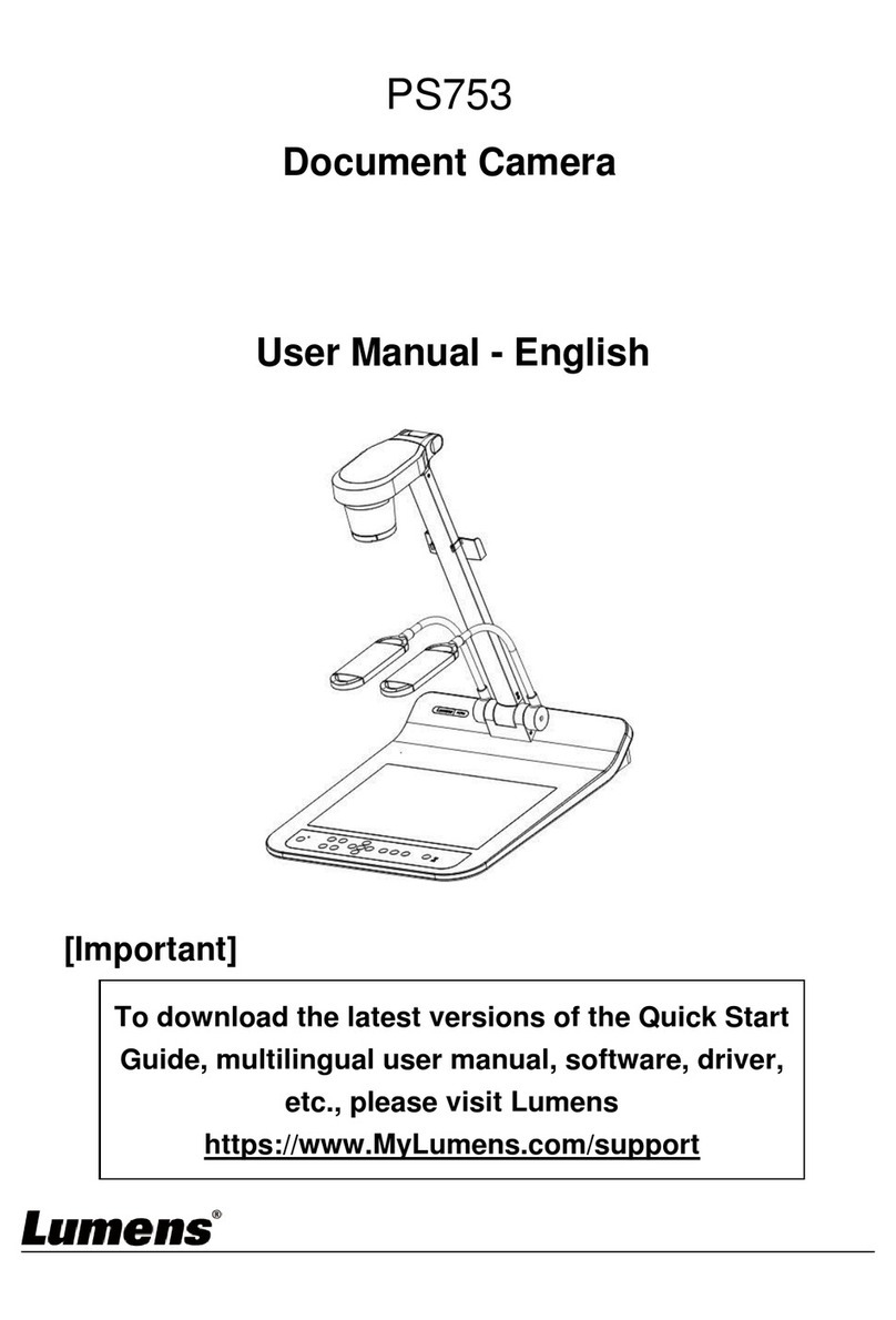Lumens PS753 User manual