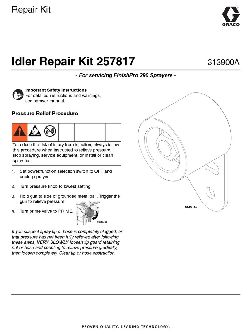 Graco Idler 257817 quick start guide