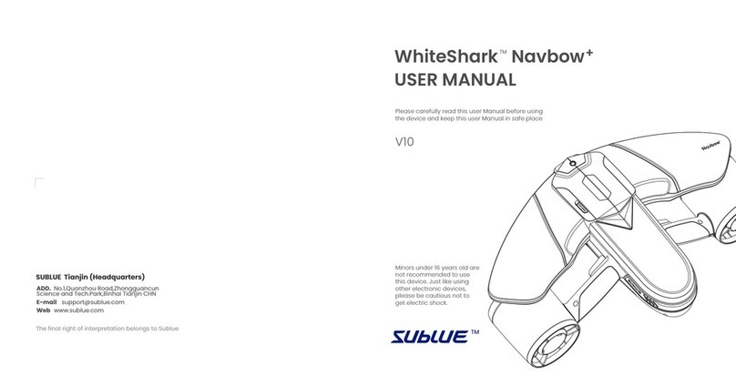 Sublue WhiteShark Navbow+ V10 user manual