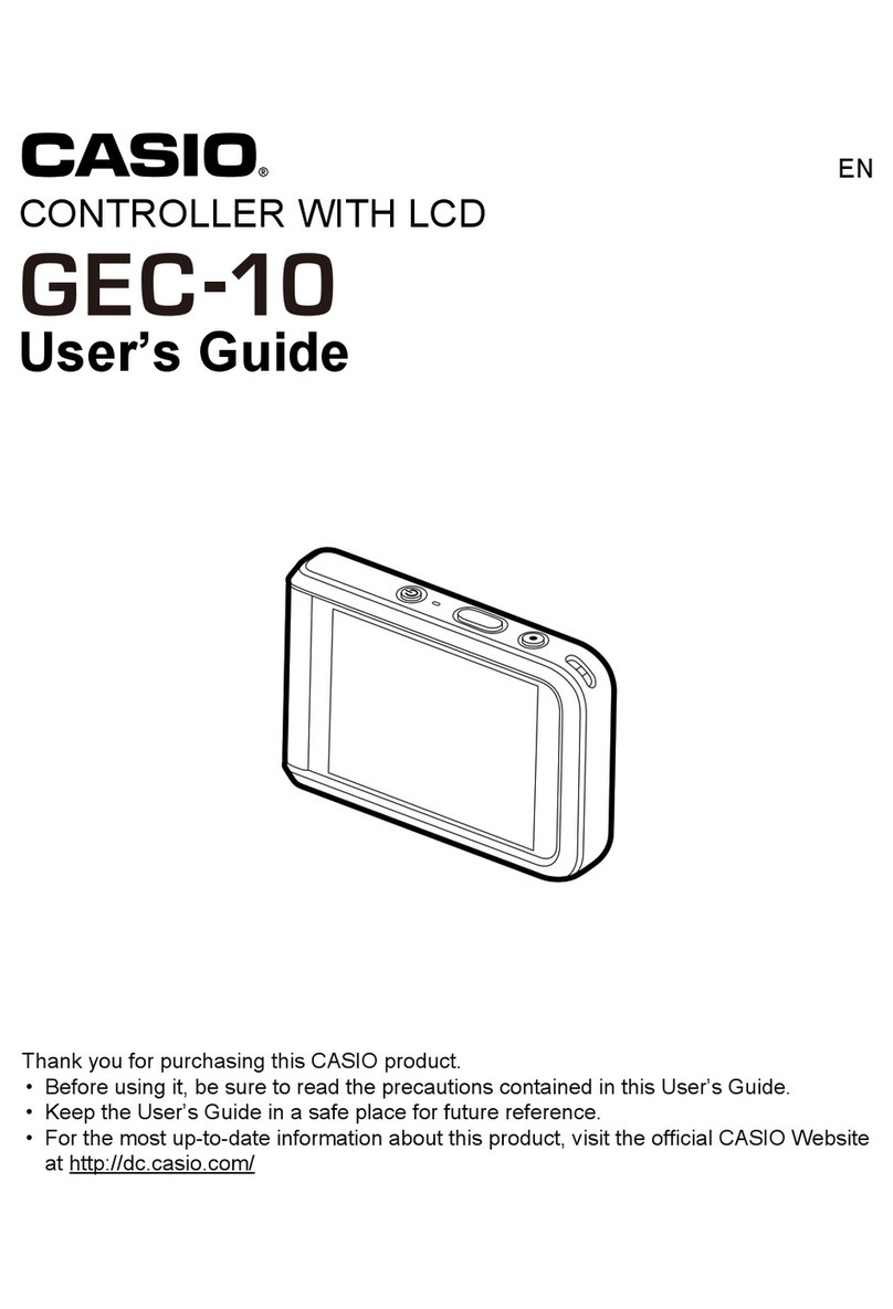Casio GEC-10 user guide