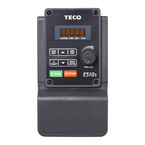 TECO E510s Series Quick Setting-up Manual TECO E510s Series Quick Setting-up Manual