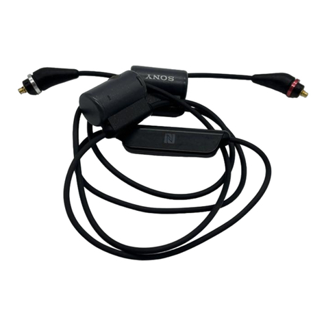 Sony MUC-M1BT1 reference guide